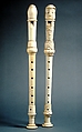 Alto Recorder in F, Ivory, German